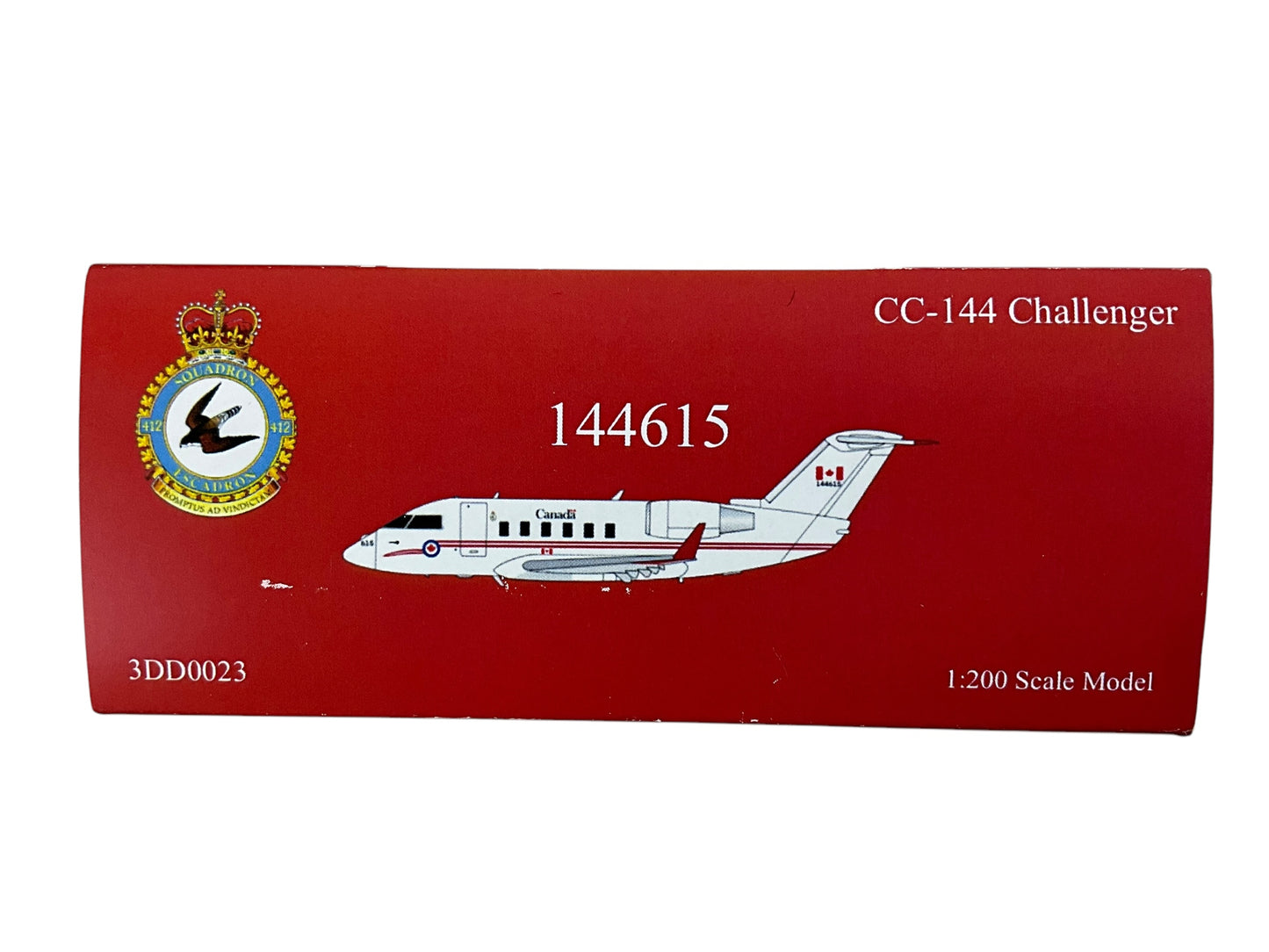 1/200 3D Design Dock (3DD0023) Canadair CC144 (CL604) Challenger (144615) 412 Sqdn Canadian Armed Forces (Limited Edition #29 of ONLY 120)