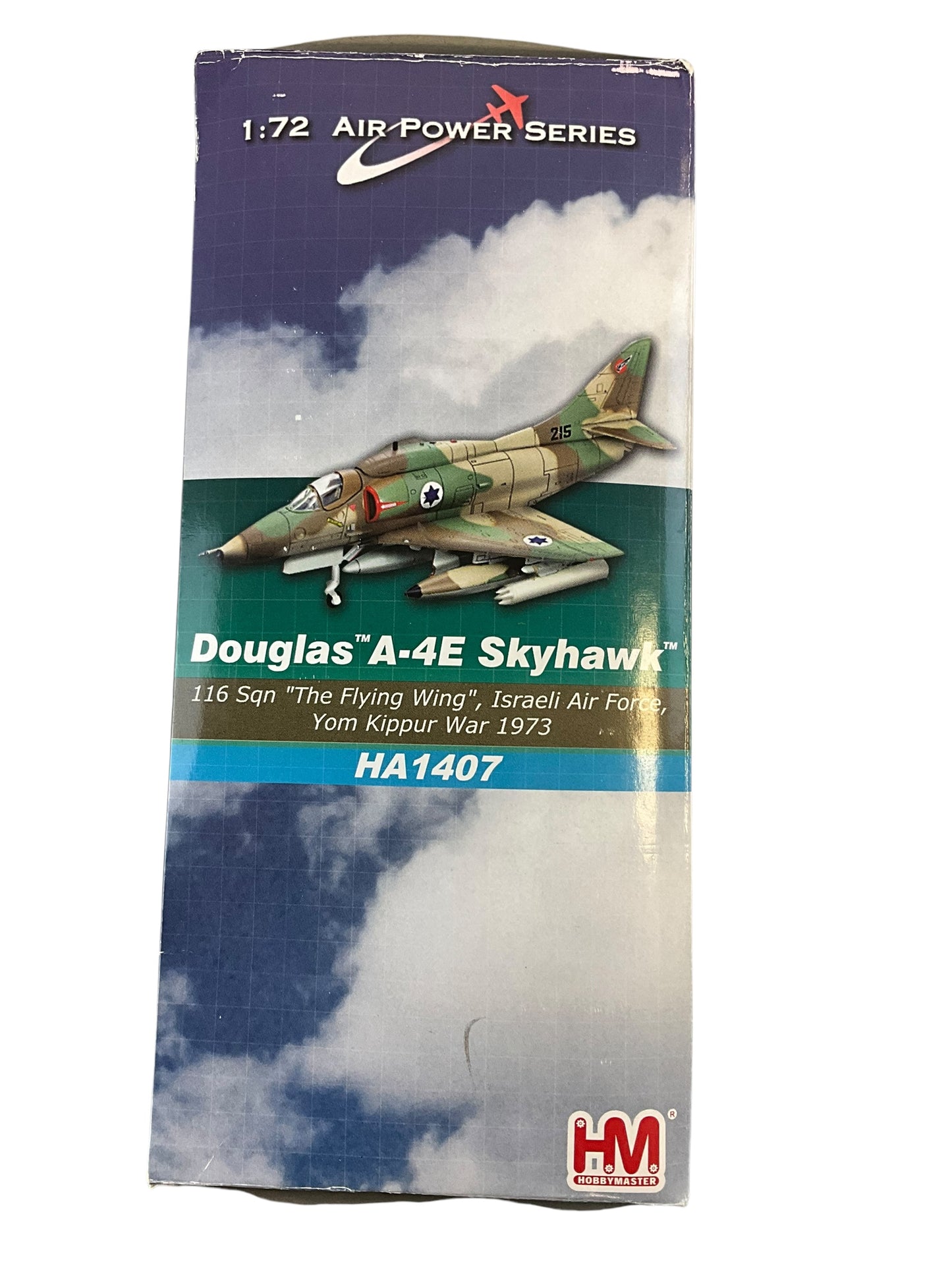 1/72 HobbyMaster (HA1407) Douglas A4E Skyhawk Yom Kippur War 1973 - 116 Sqdn "The Flying Wing" Israeli Air Force (Limited Edition)