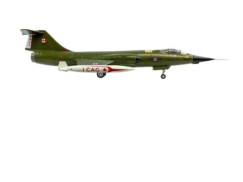 1/72 Hobbymaster (HA1065) Canadair (Lockheed) CF104 Starfighter (104733) #1 Canada Air Group - West Germany - Canadian Armed Forces 1976 (Limited Edition)