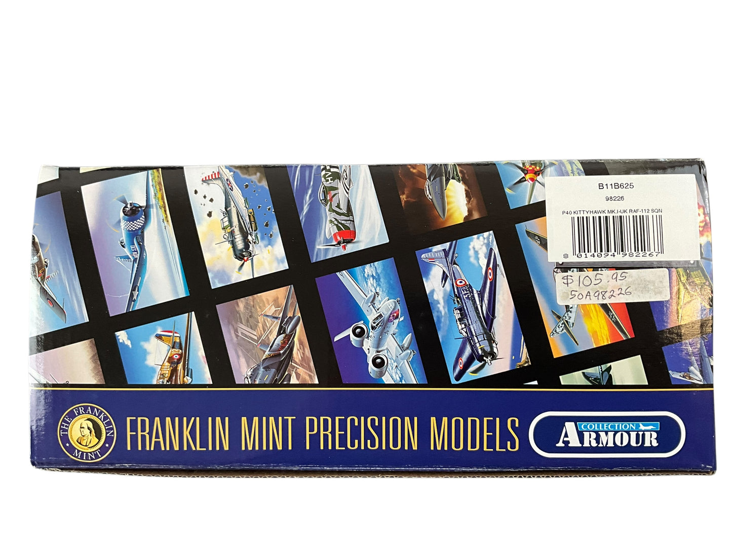 1/48 Franklin Mint/Armor (B11B625) Curtiss P40D KittyHawk Mk.1 (GA-Y/AK772) "London Pride" North Africa 112 Sqdn R.A.F. (Limited Edition)