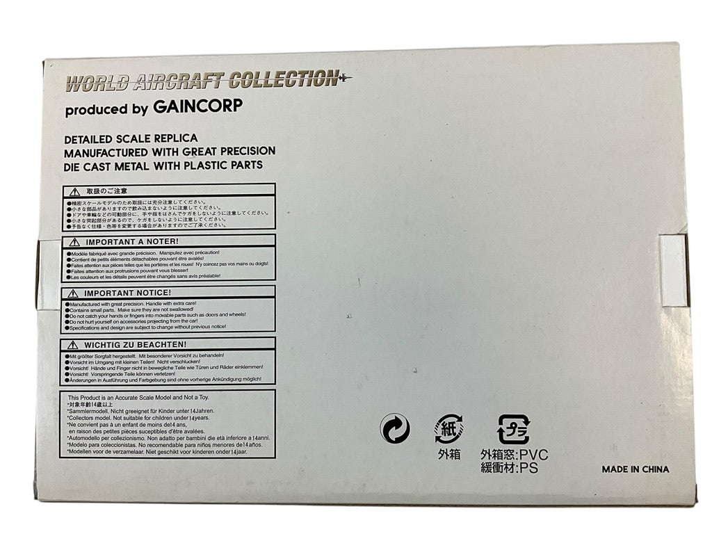 1/72 Gaincorp (8018) Sukoi SU47 Berkut (01) Experimental Forward Swept Wing Russian Republic (Limited Edition)