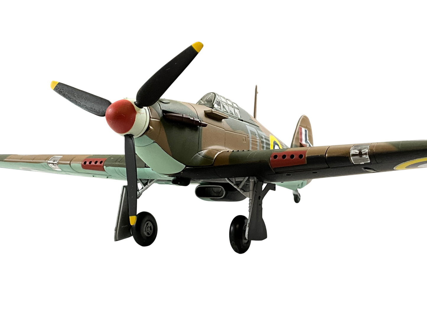 1/48 Franklin Mint/Armour (B11B575) Hawker Hurricane MK.I (V6864 / DT+A) flown by "Battle of Britain' Ace (27 Kills) Robert Stanford Tuck, 257 "Burma" Sqdn, R.A.F. (Limited Edition)