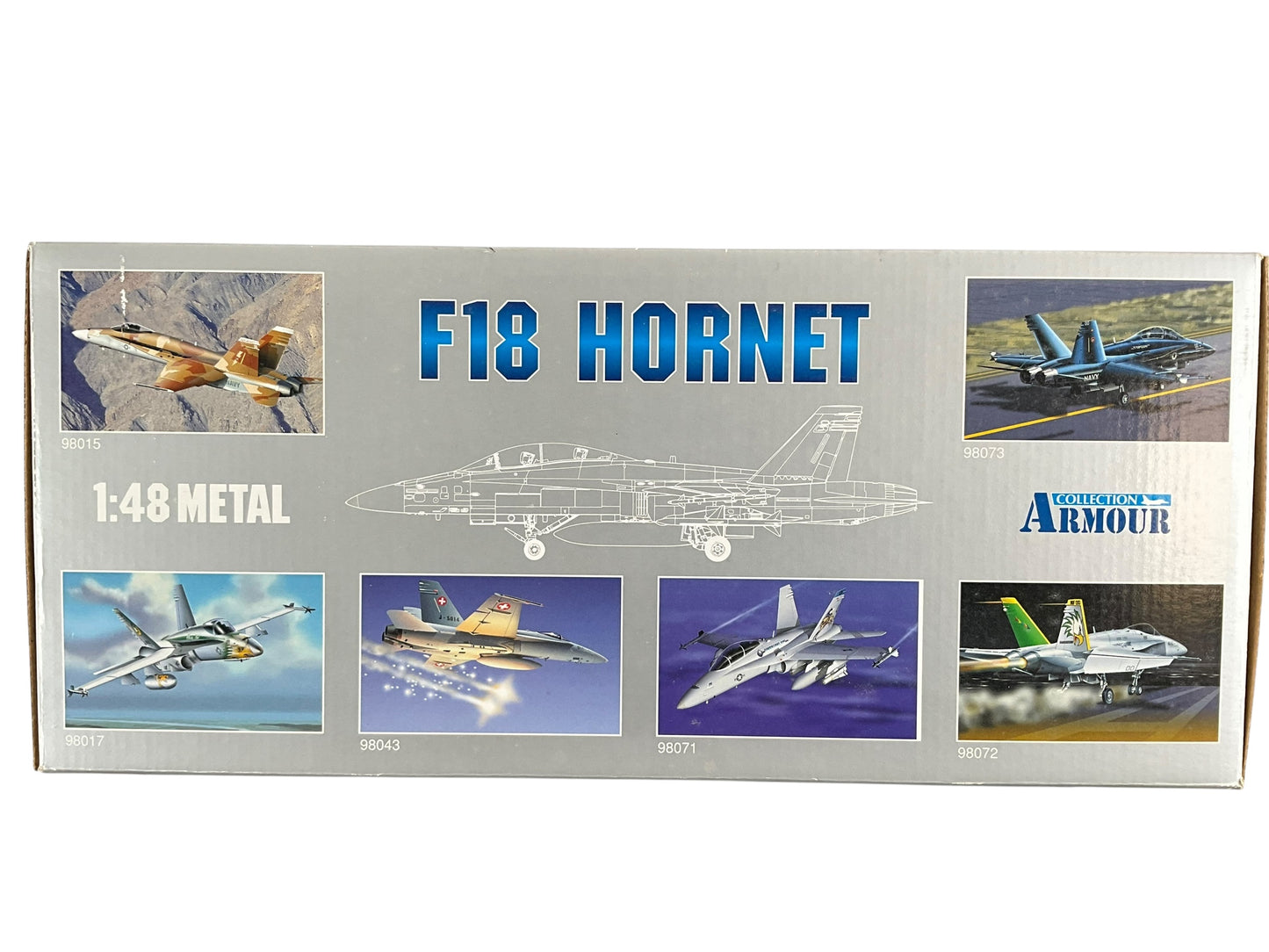 1/48 Armour/Franklin Mint (ART.98073) McDonnell Douglas (00) F18B Hornet "Top Gun" Black Livery, U.S.Navy (Limited Edition)