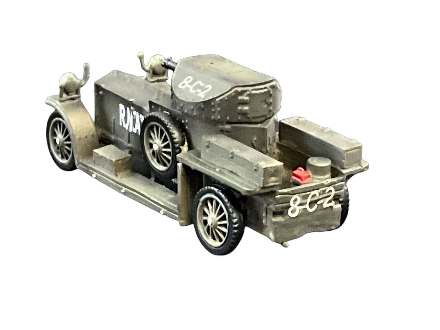 1/72 Wings of the Great War (WW10301) British Rolls Royce Armoured Car (Pattern 1914) 8-C-2 Royal Naval Air Service (Limited Edition)