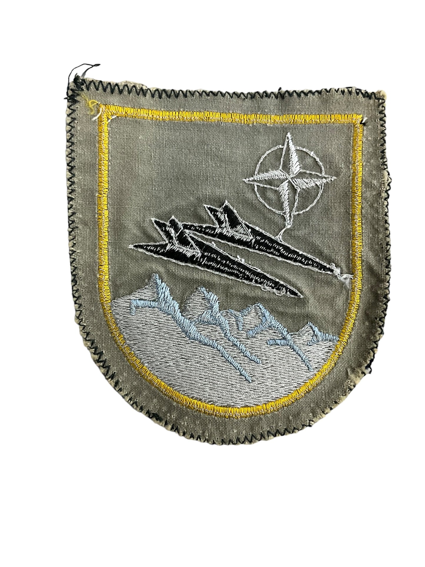 West German Air Force NATO Squadron Crest Patch
