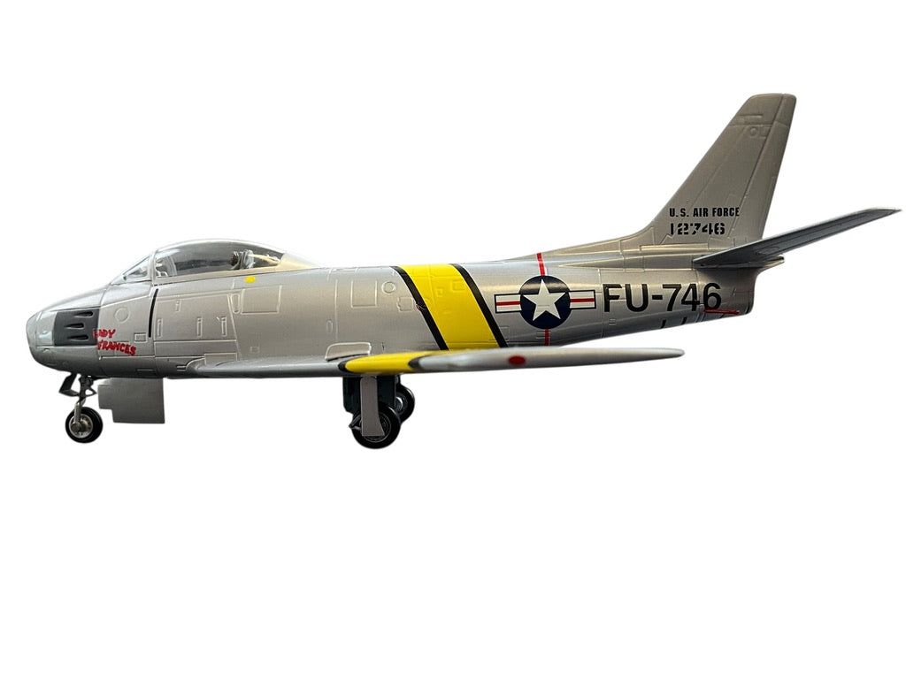1/48 Franklin Mint/Armour (B11B925 ) North American F86E Sabre (FU746) "Lady Francis" flown by Colonel Francis S. Gabreski (5 Kills) & "Michigan Center" by Major William H. Westcott 25th FS, 1st FW , U.S.A.F. Sout Korea Oct 1951 (Limited Edition)