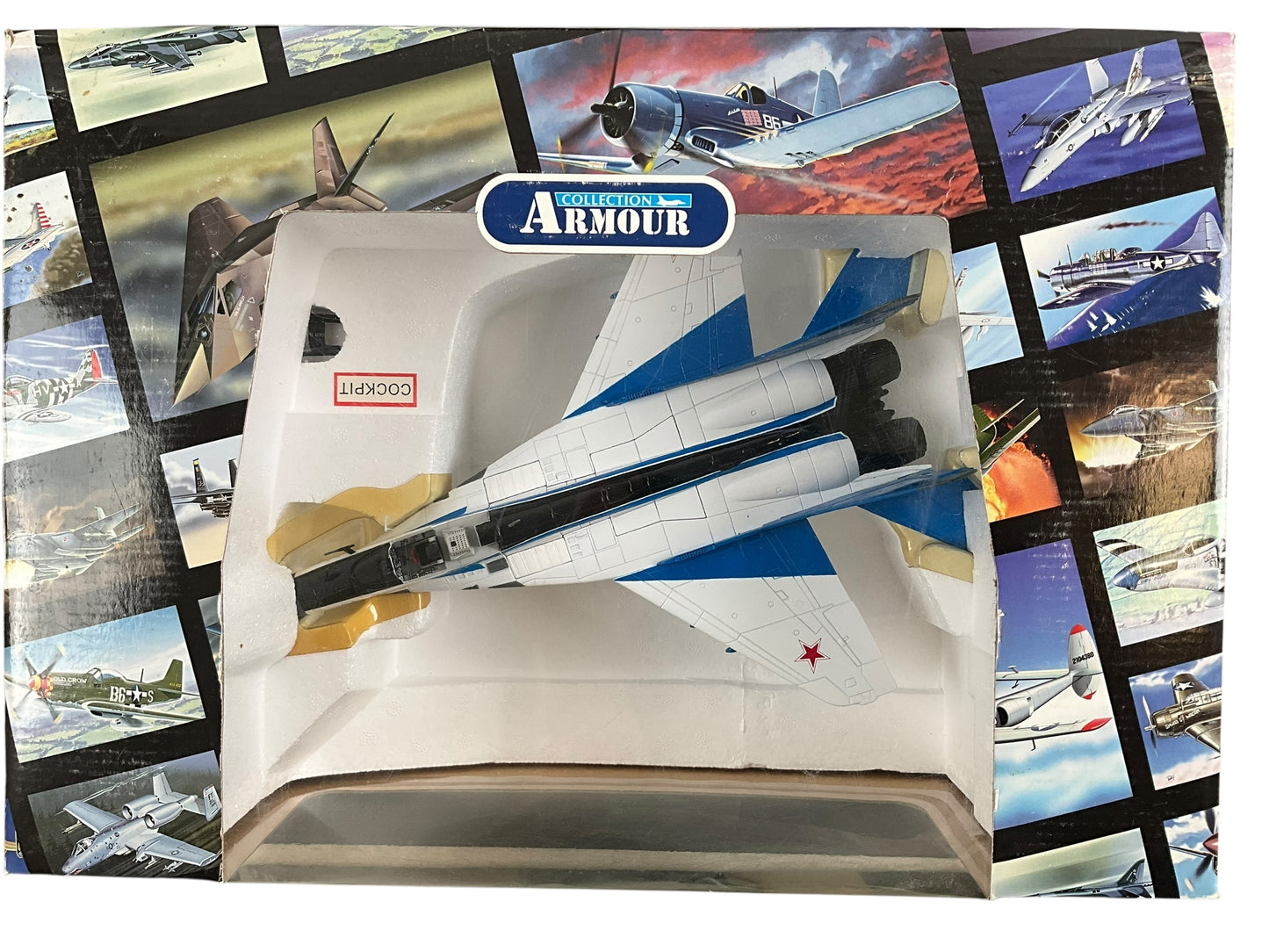 1/48 Franklin Mint/Armour (B11B630) MiG29A Fulcrum (40) Russian Aerobatic Team, Kubina, Federation of Russia (Limited Edition)