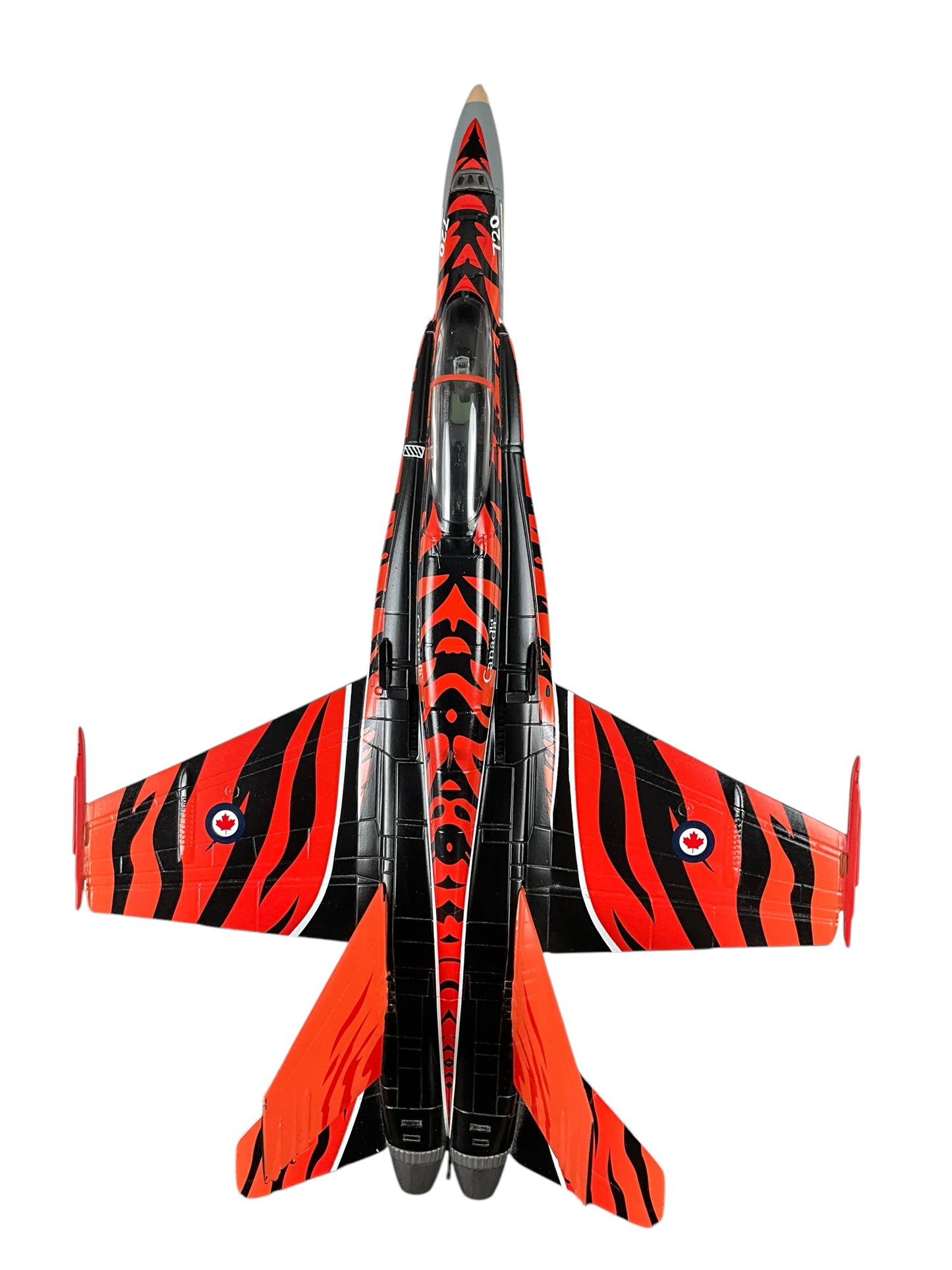 1/48 FRANKIN-MINT (B11E632) McDONNELL-DOUGLAS CF188 HORNET (188720) - 2003 Tiger Meet of the Americas - C.F.B Cold Lake, Alberta - 410 Cougar Sqdn - CANADIAN ARMED FORCES (LIMITED EDITION of ONLY 400)