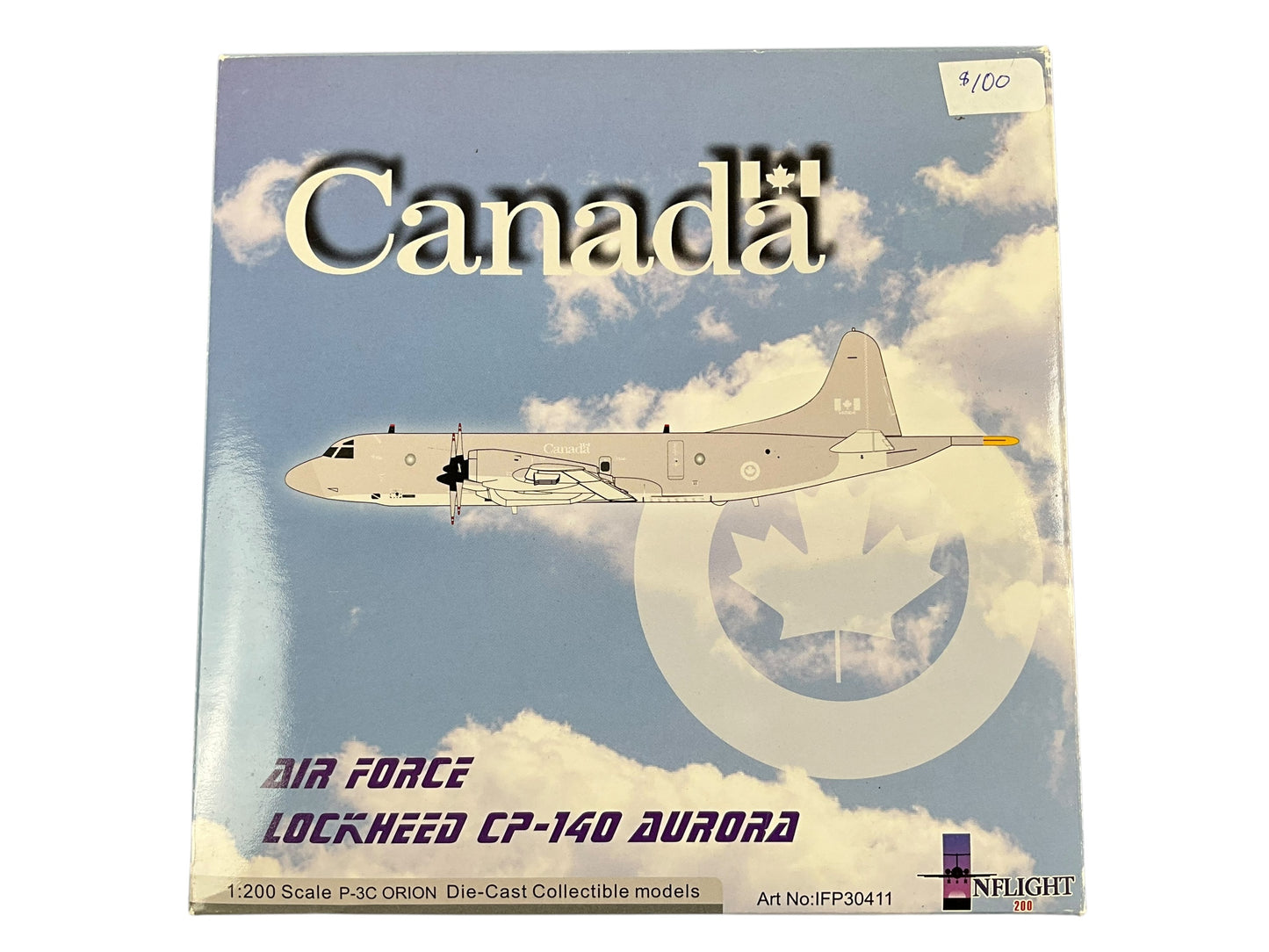 1/200 Inflight200 (IFP30411) Lockheed (P-3C) CP-140 Aurora, 405 "Eagle" Sqdn Canadian Armed Forces (Limited Edition of ONLY 240)