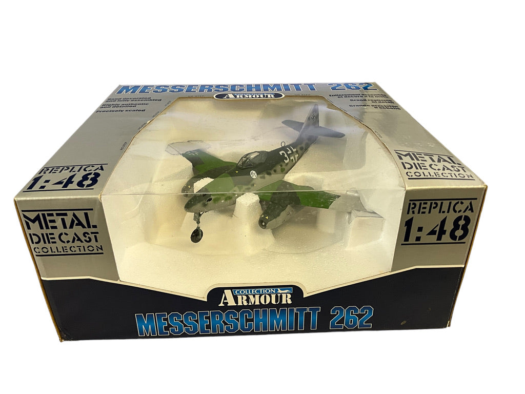 1/48 Artmour/Franklin-Mint (B11B302) Messerschmitt ME262A Schwalbe (White 3) flown by General Adolf GALLAND JV44 3rd Reich Luftwaffe (Limited Edition)