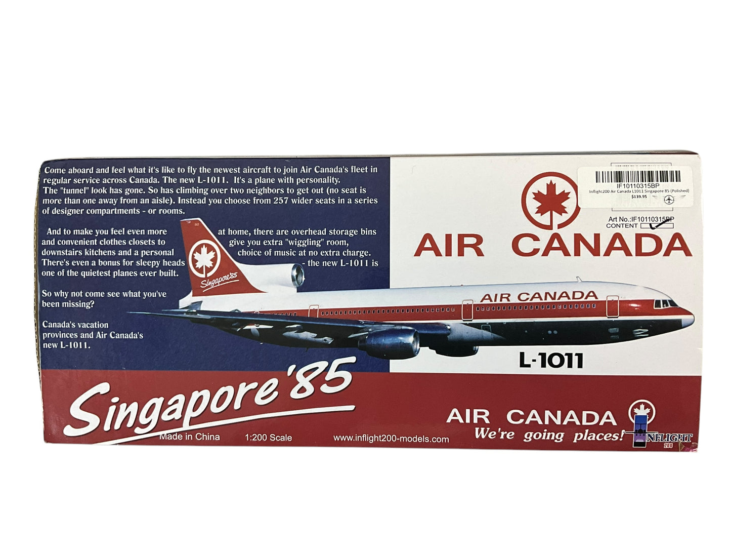 1/200 INFLIGHT200 LOCKHEED L1011-100 AIR CANADA SINGAPORE-85