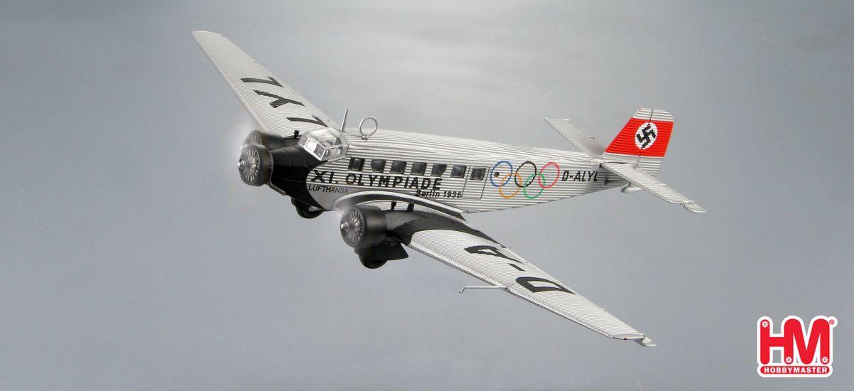 1/144 HOBBYMASTER JUNKERS JU52-3M LUFTHANSA LIMITED EDITION of ONLY 853