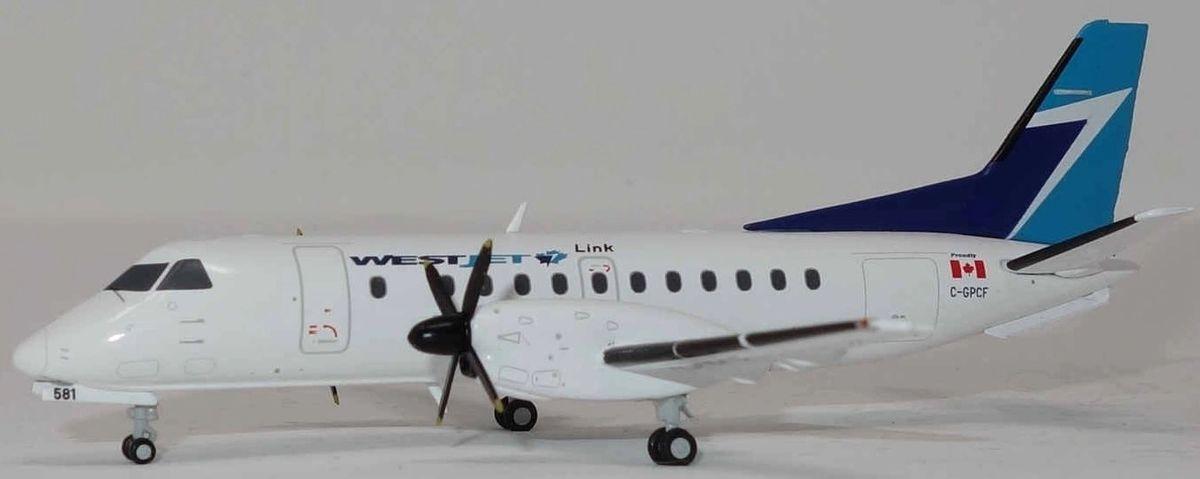 1/200 GEMINI200 SAAB-340B WESTJET LINK PACIFIC COAST AIRLINES