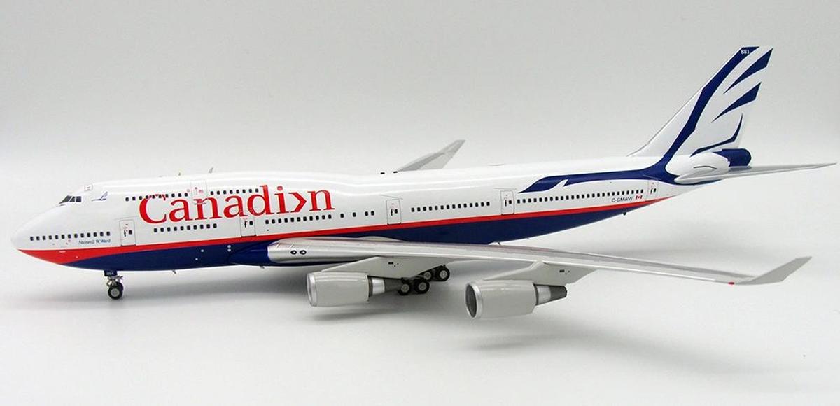 1/200 INFLIGHT200 BOEING B747-475 CANADIAN AIRLINES INTERNATIONAL (LIMITED EDITION)