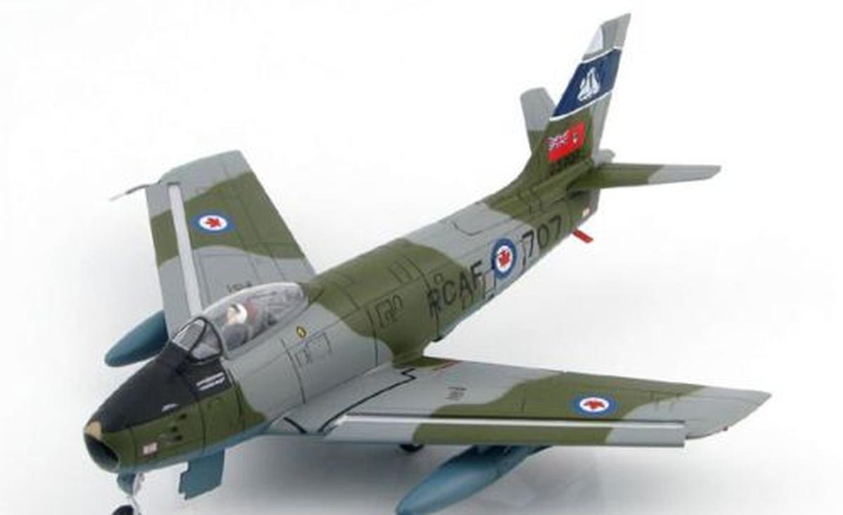 1/72 HOBBYMASTER CANADAIR CL13 SABRE MK-6 RCAF No.3 FIGHTER WING 434 BLUENOSE SQN ZWEIBRUCKEN, WEST GERMANY 1957-1963