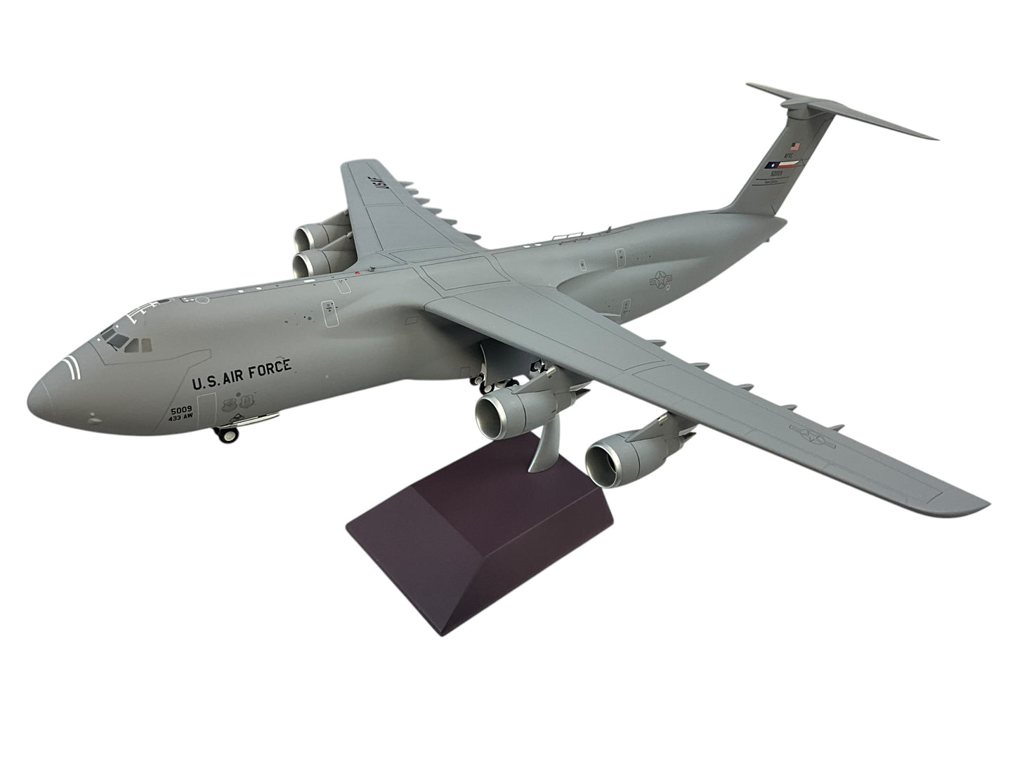 1/200 Gemini200 (G2AFO1135) Lockheed C5M Super Galaxy (50009) 433rd AW Lackland AFB Texas (AFNS) U.S.A.F. (Limited Edition) 2024 Release