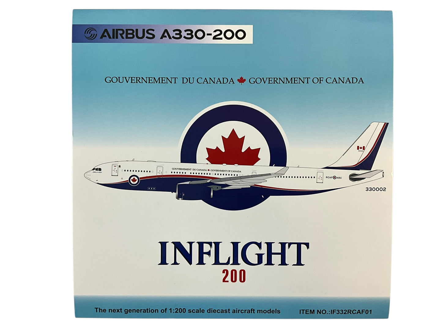 1/200 Inflight200 (IF332RCAF01) Airbus A330-200 Husky (330002) 437 "Husky" Sqdn R.C.A.F. (Limited Edition)