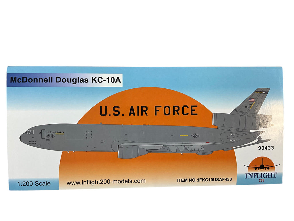 1/200 Inflight200 (IFKC10USAF433) McDonnell Douglas KC10A Extender (90433) McGuire AFB element ofJoint Base McGuire-Dix-Lakehurst, New Jersey, 305th & AMW 514th AMW, AMC, U.S.A.F (Lmited Edition) 2024 Release
