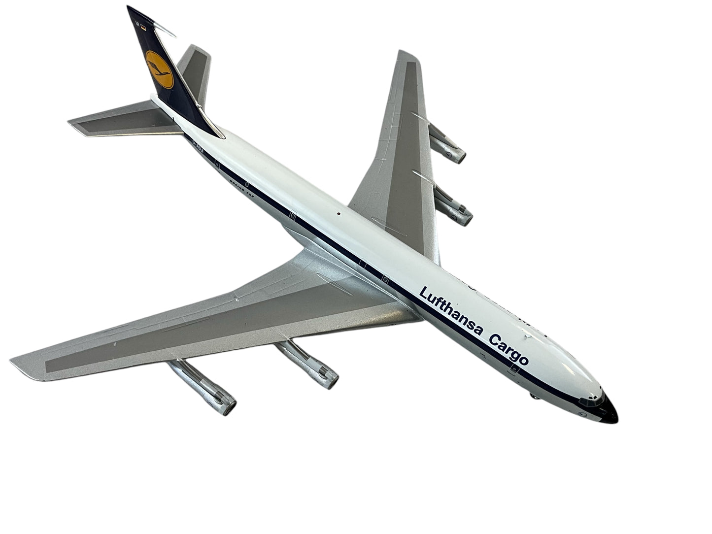 1/200 (Inflight200) J-Fox (JF-707-3-006P) Boeing B707-330C (D-ABUI) "Asia" 5TH Livery Lufthansa Cargo (Limited Edition)