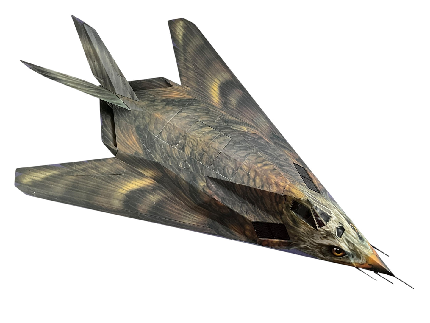 1/48 Franklin Mint (B11F023) Lockheed F117 Nighthawk (Stealth) "CUSTOM Hawk" Livery U.S.A.F. (Limited Edition)
