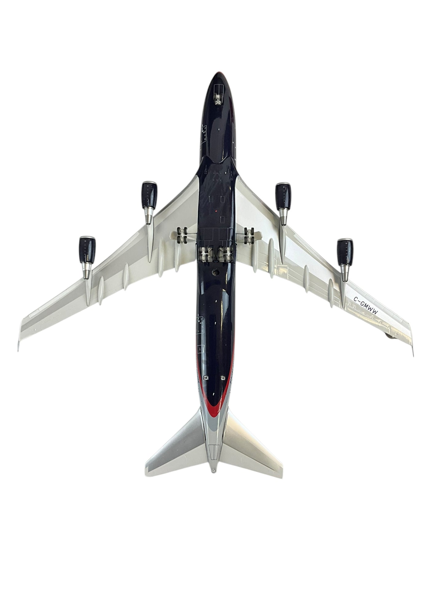 1/200 (Inflight200) B-Models (BP-744-100) Boeing B747-475 (C-GMWW) " Maxwell W. Ward " Boeing's 100th B747-400" 1st CDN "Chevron" Livery - Canadian Airlines International (Limited Edition)