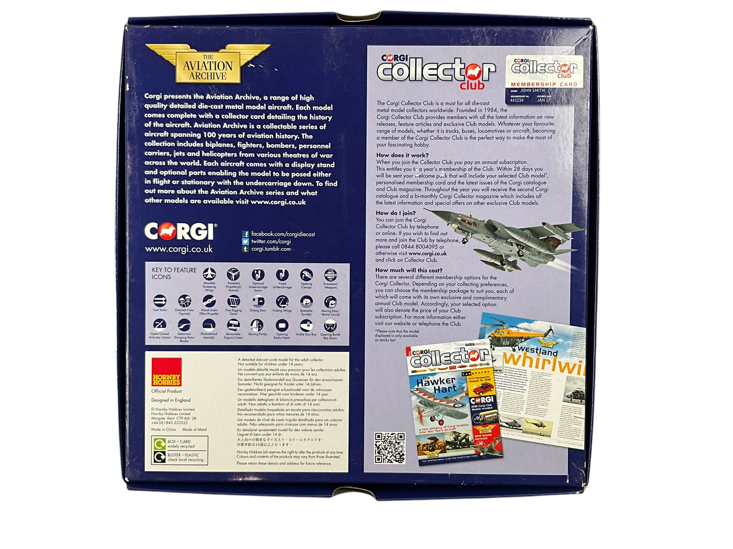 1/72 CORGI (AA27602) HAWKER-HURRICANE MK-1 (RF-A * P3120) FLG-OFF Z.K.HENNEBERG POLISH AIRFORCE 303-SQUADRON NORTHHOLT BATTLE of BRITAIN 1940 (LIMITED EDITION #1413 of Only 1600)