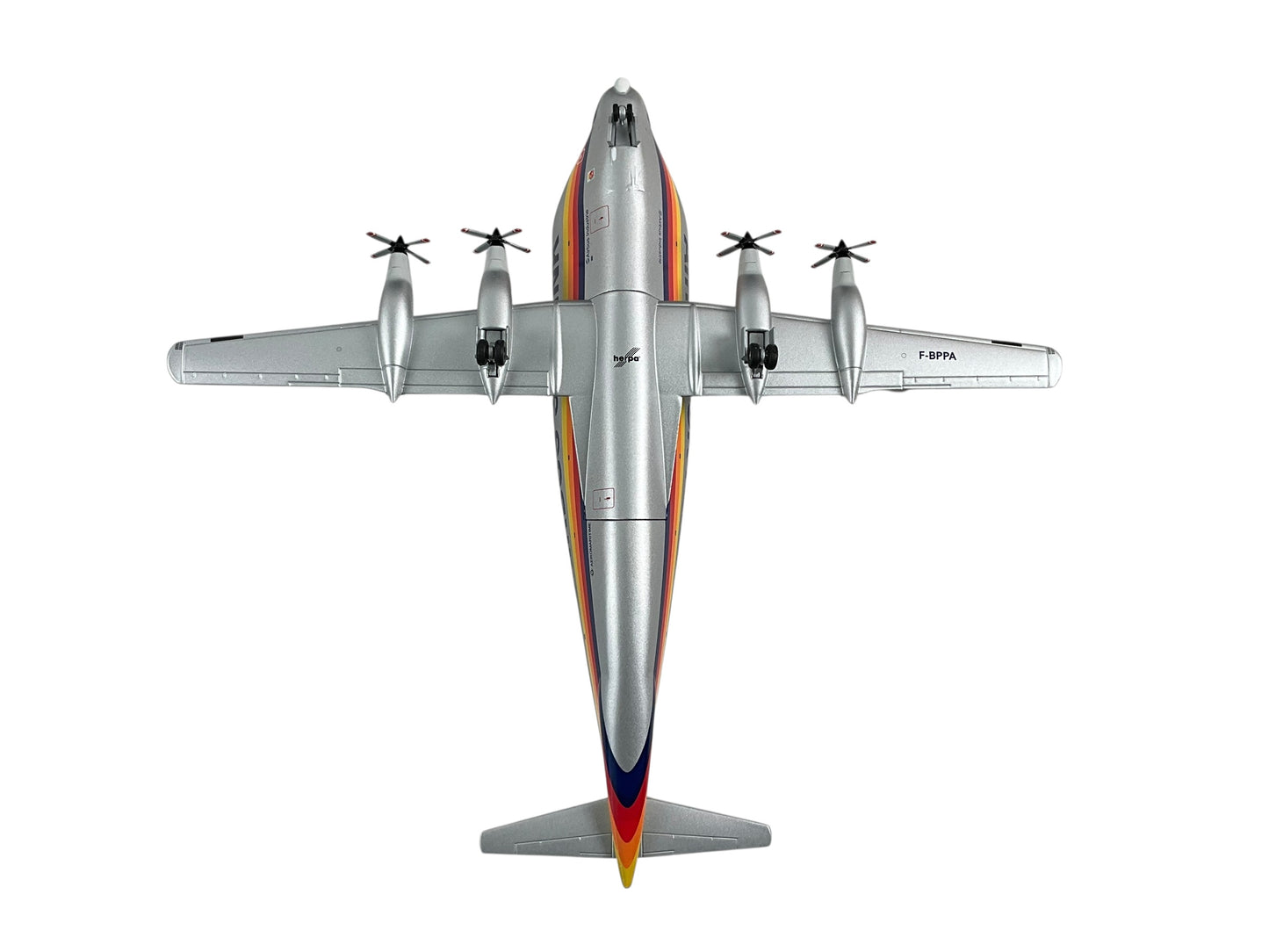 1/200 Herpa (555258) Aero Spacelines 377SGT Super Guppy Turbine (No.2/F-BPPS) Airbus SkyLink (Limited Edition)