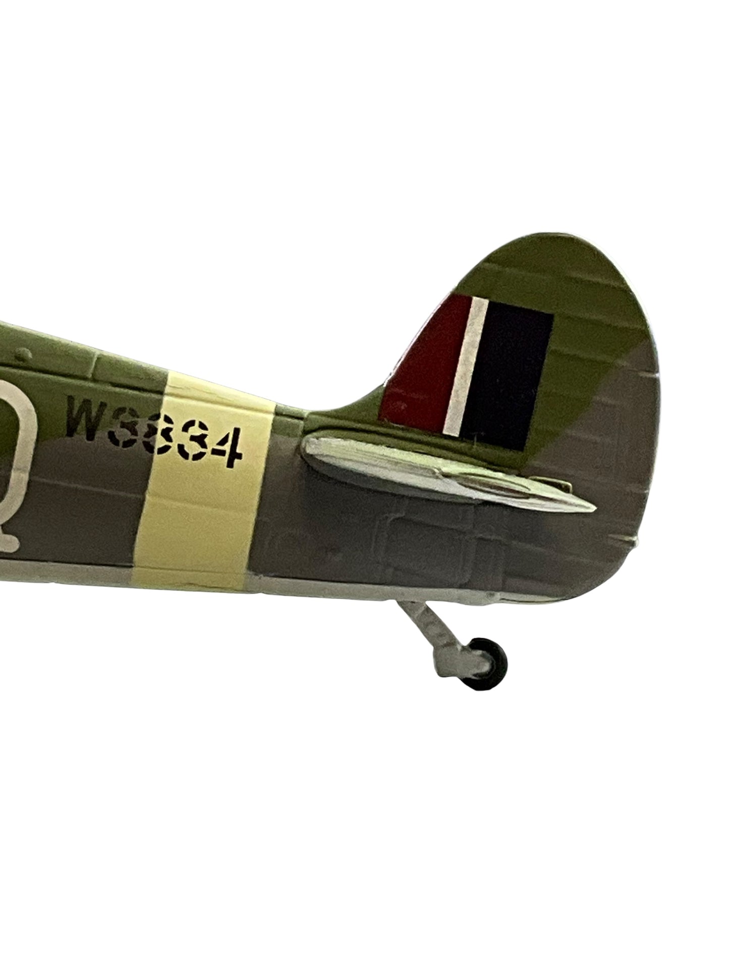1/48 Armour/Franklin Mint (98159/B11B306) Supermarine Spitfire MK.Vb "Clipped Wings" (W3834/YO+Q) 401 "Ram " Sqdn R.C.A.F. (Limited Edition)