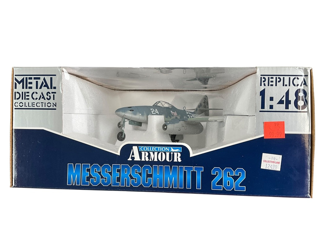 1/48 Armour/Franklin Mint (98156/B11B303) Messerschmitt ME262A Sturmvogel (24) "Poul" Kriegsmarine Prototype (Limited Edition)