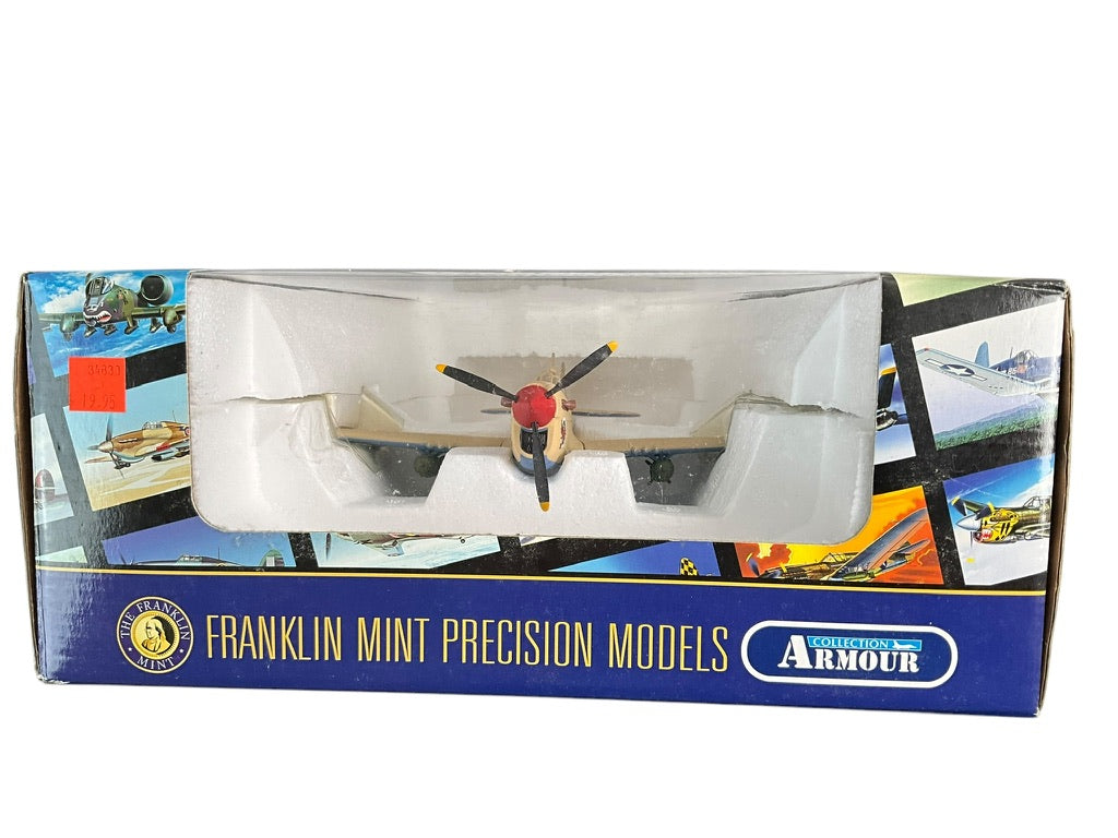 1/48 Franklin Mint/Armour (B11B624) Curtiss P40 WarHawk 37FG, 65 FS, 9th AF, U.S.A.A.F. (Limited Edition)