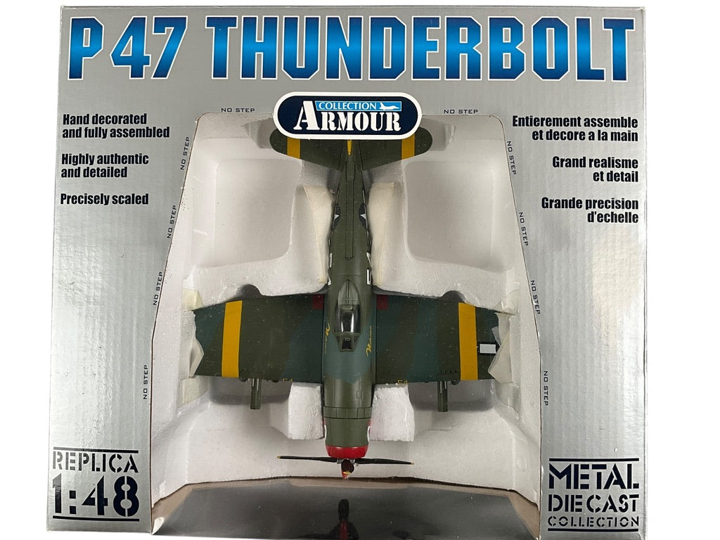 1/48 Armour/Franklin Mint (98145) Republic P47D Thunderbolt (54 + 420344) "Norma" WWII 65FS 57FG U.S.A.A.F. (Limited Edition)