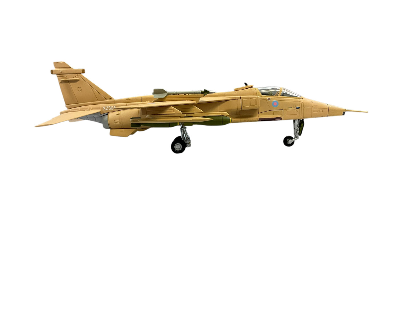 1/72 Corgi (AA35402) Sepecat Jaguar GR.1A "Sadman" (XZ2364) "Gulf War" Muharraq, Bahrain No.54 Sqdn R.A.F. 1991 (Limited Edition #1418 of 3200)