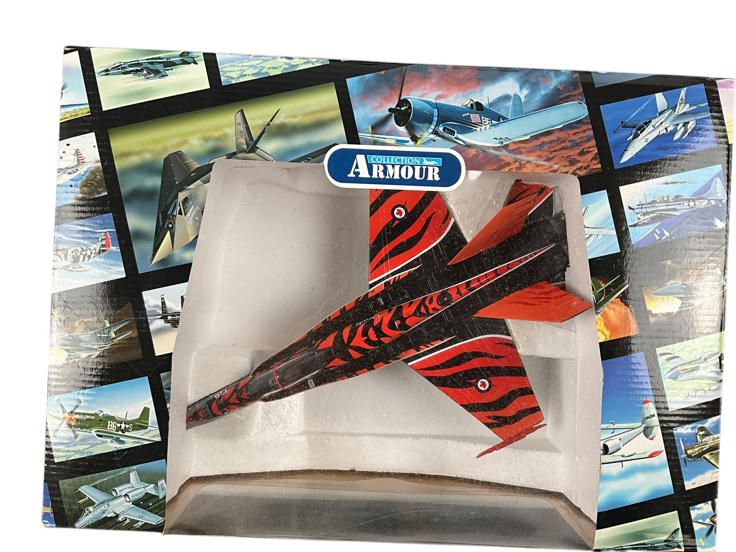 1/48 FRANKIN-MINT (B11E632) McDONNELL-DOUGLAS CF188 HORNET (188720) - 2003 Tiger Meet of the Americas - C.F.B Cold Lake, Alberta - 410 Cougar Sqdn - CANADIAN ARMED FORCES (LIMITED EDITION of ONLY 400)