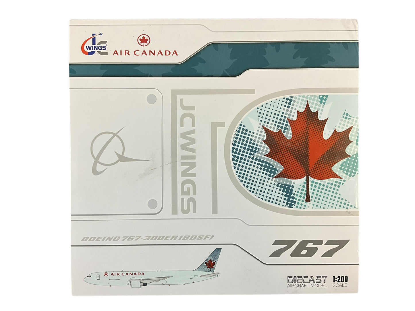1/200 JC Wings (XX20233C) "CARGO Interactive Series" Boeing B767-300ER(BDSF) (C-FPCA) %th ACA Livery Air Canada Cargo (Limited Edition)