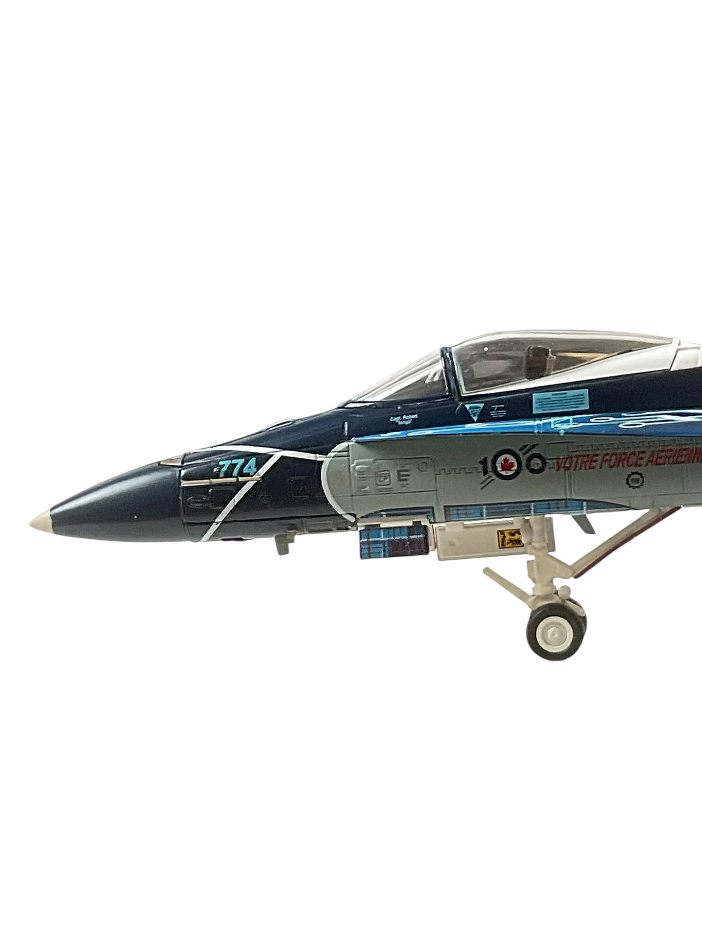 1/72 HobbyMaster (HA3589) McDonnell Douglas CF188 (F18A) Hornet (188774) "R.C.A.F. 100th Anniversary Scheme" R,C.A.F. 2024 (Limited Edition)
