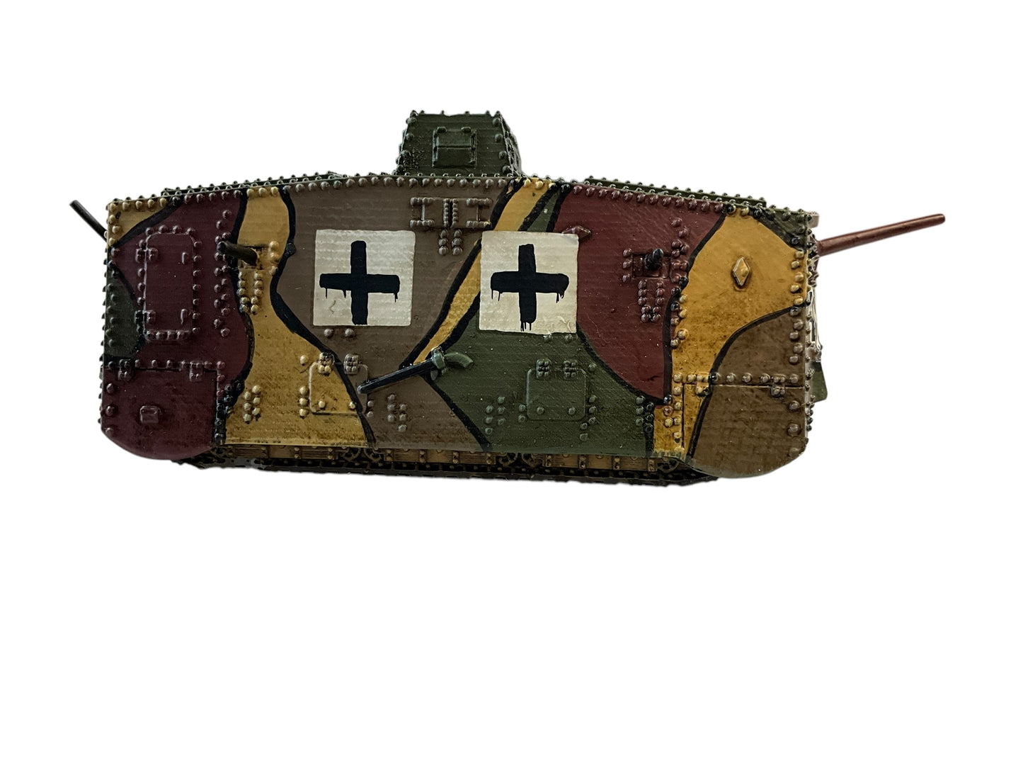 1/72 Wings of the Great War (WGW10002) WW-I German A7V Panzer (Tank) #503 Abteilung 1/3 Resin Model (Limited Edition)