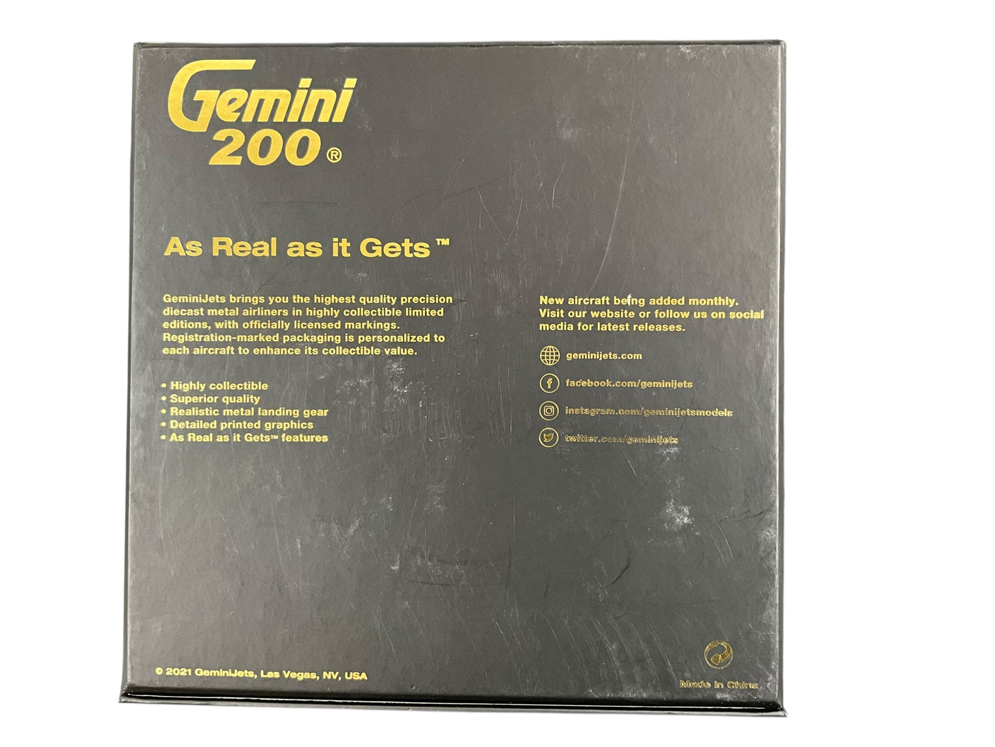 1/200 Gemini200 (G2FFT972) Airbus A321 (N704FR) CargoDawg Airplanes "Virginia the Wolf" Tail (Limited Edition) 2021 Release