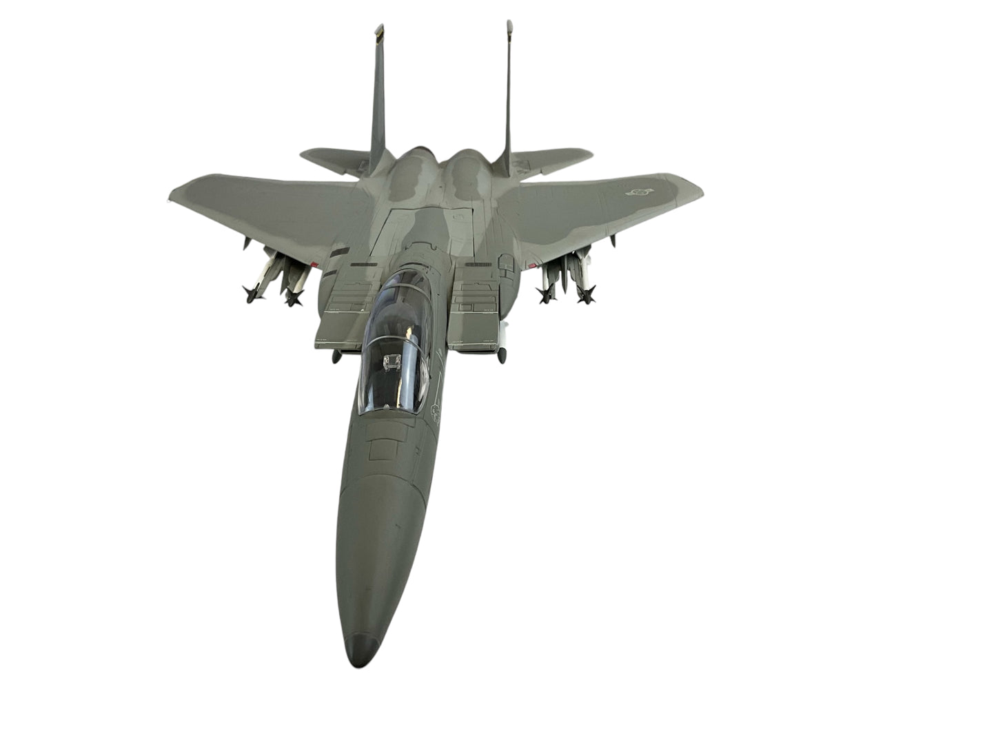 1/48 Armour/Franklin Mint (98049) McDonnell Douglas F15C Eagle (LN AF84-014) - Low Vis 2-Tone Gray Livery - 493rd FS - Grim Reapers - U.S.A.F. Europe (Limited Edition)