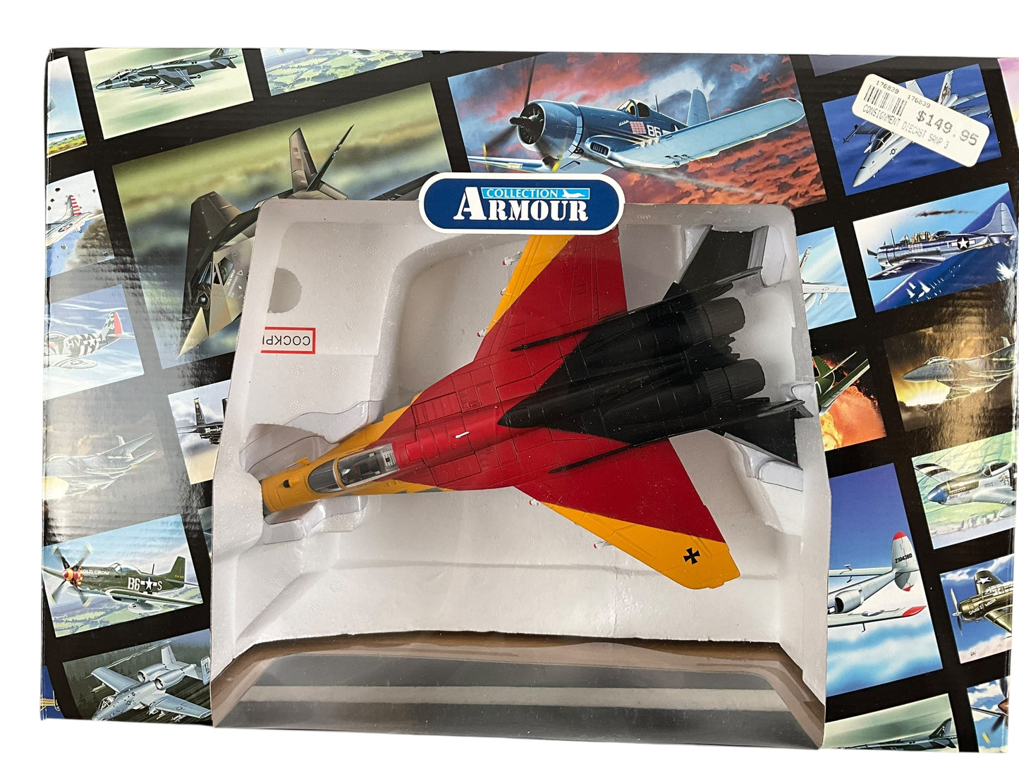 1/48 Franklin Mint/Armour (B11C996) MiG29A Fulcrum (29+20) 1.JagdStaffel, JG73 "Steinhoff", Deutsch Bundes Luftwaffe, m, Laage, Germany (Limited Edition)