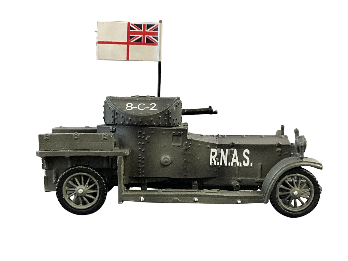1/72 Wings of the Great War (WW10301) British Rolls Royce Armoured Car (Pattern 1914) 8-C-2 Royal Naval Air Service (Limited Edition)