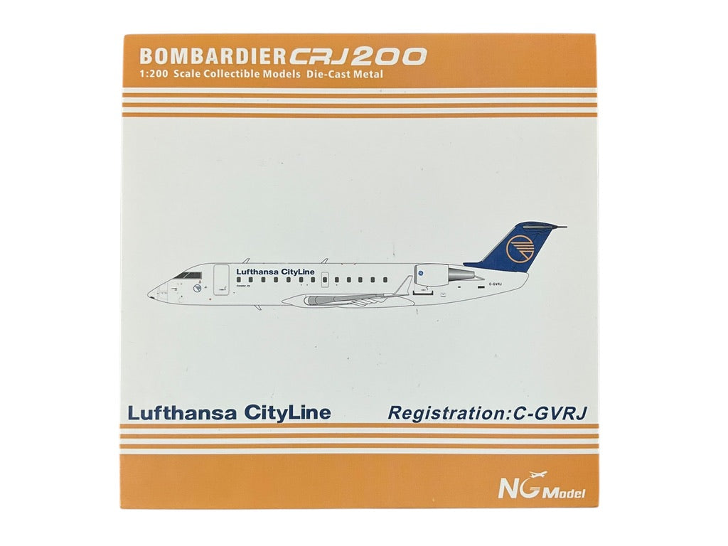 1/200 NG Model (51003) Bombardier CRJ200 (C-GVRJ) Lufthansa CityLine (Limited Edition of Only 80)