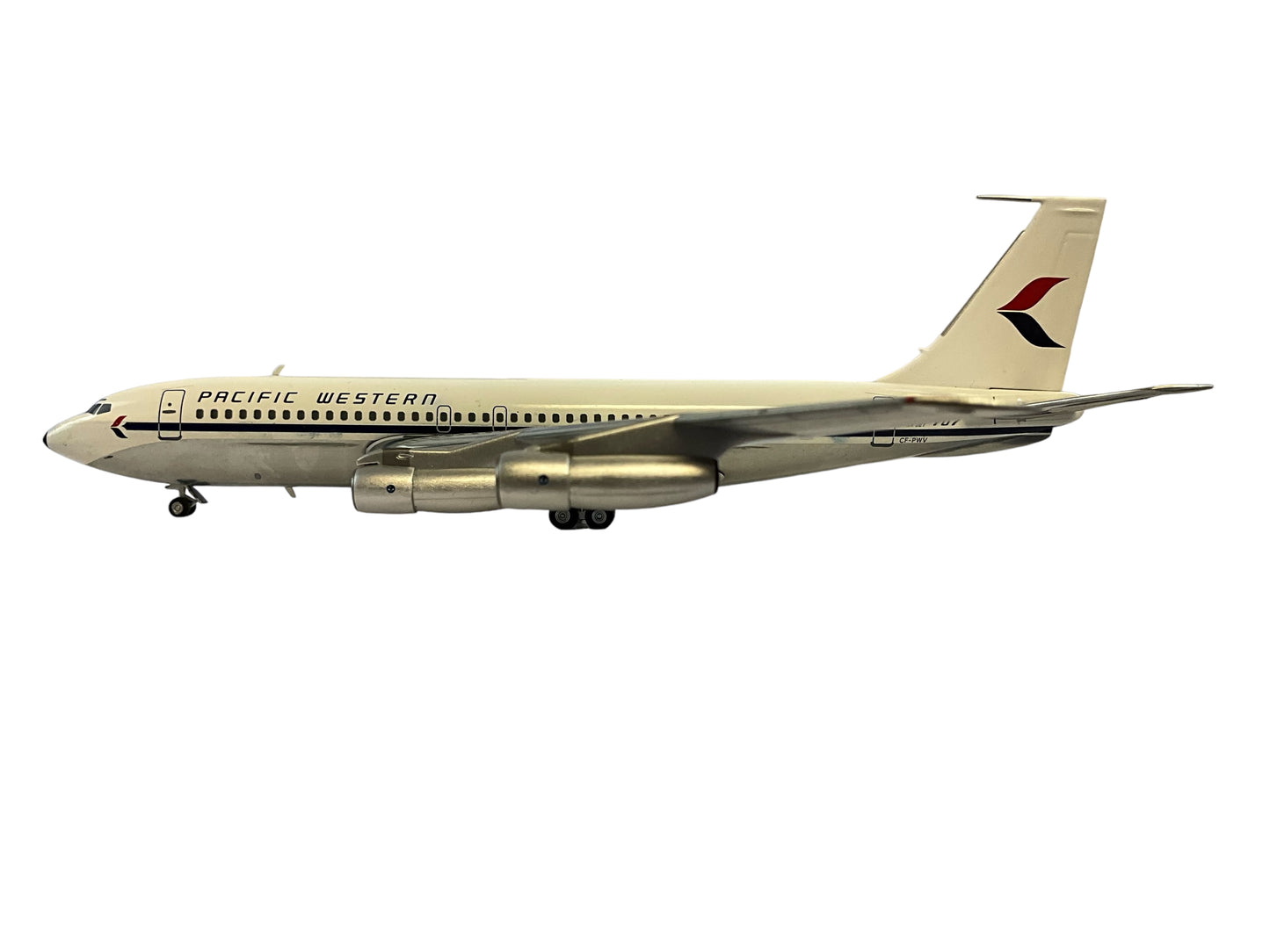 1/200 AeroClassics (WE-PWA-0117) Boeing B707-138BN (C-FPWV) - PWA !st Livery - Pacific Western Airlines (Limited Edition)