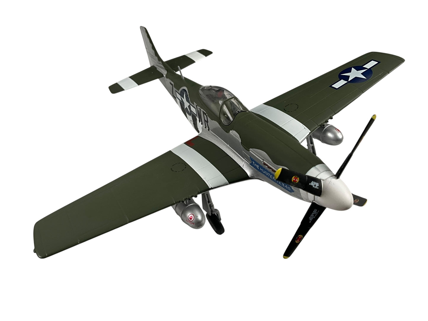 1/48 Armour/Franklin Mint (ART.98005/B11F047-C) North American P51D Mustang (WR+Z/413305) "THE HUNTER TEXAS" flown by WWII Ace 1st Lt. Henry Brown (26 Kills) 354th FS 355th FG 8th AF U.S.A.A.F. 1944 (Limited Edition)