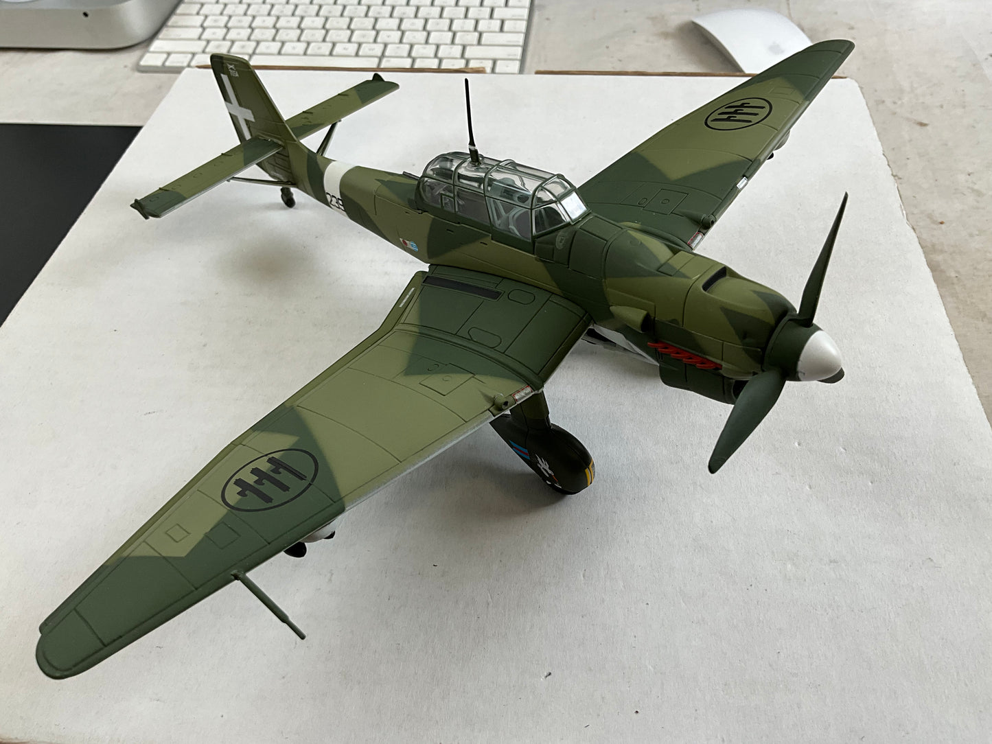 1/48 Armour/Franklin Mint (ART98140) Junkerts JU87 Stuka-B (239) Regia Aeronautica Italiana (Limited Edition)