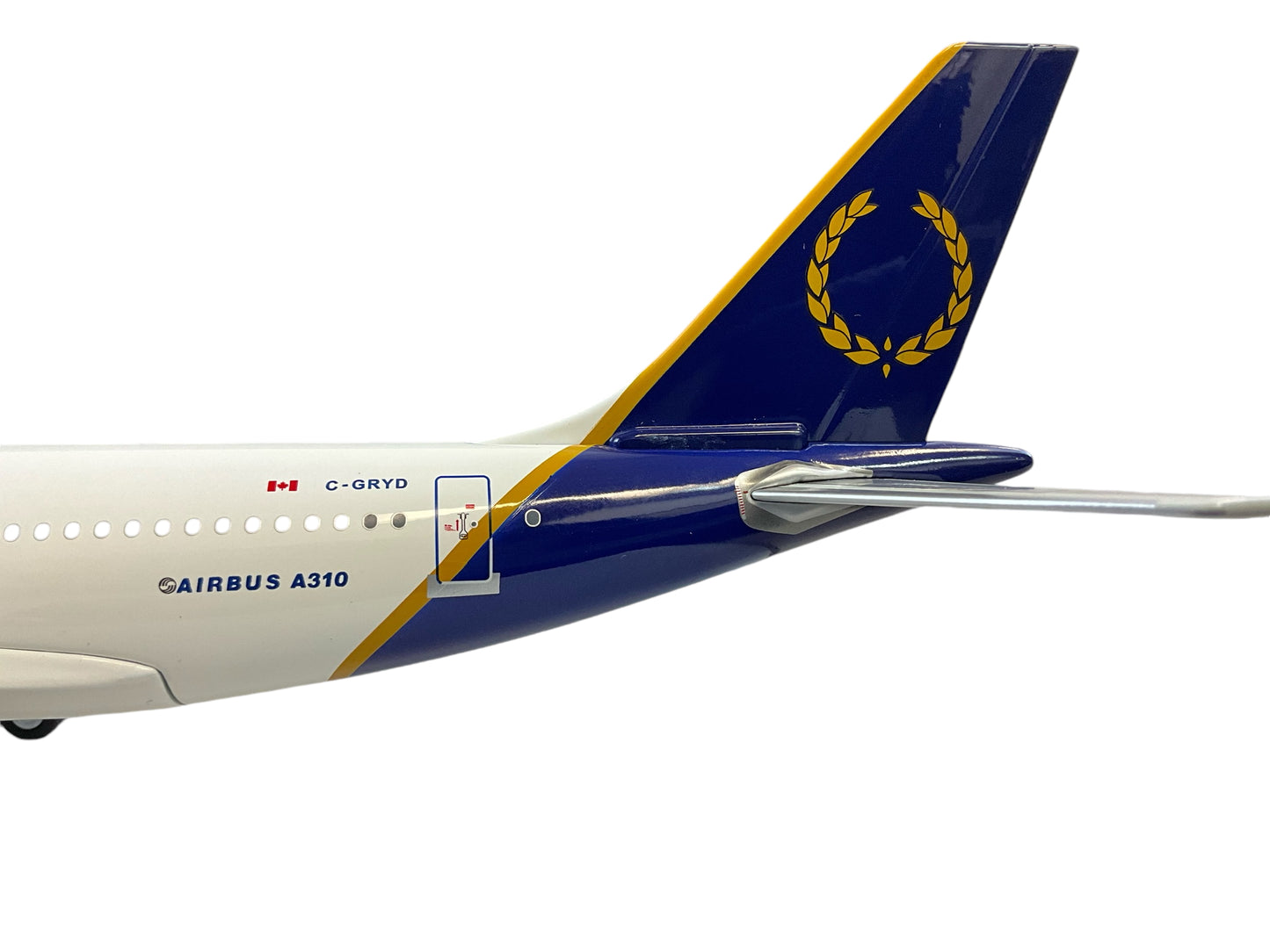 1/200 Hobbymaster (HL6004) Airbus A310-304 (C-GRYD) Transitional Livery with Royal Airlines Tail & CANADA 3000 Titles (Limited Edition)