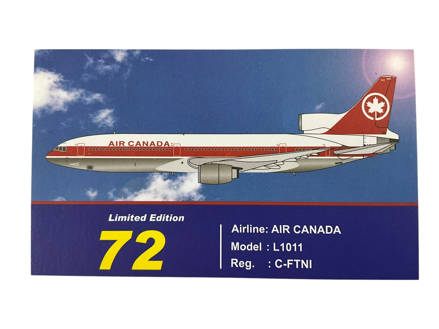 1/200 INFLIGHT200 LOCKHEED L1011-100 AIR CANADA SINGAPORE-85