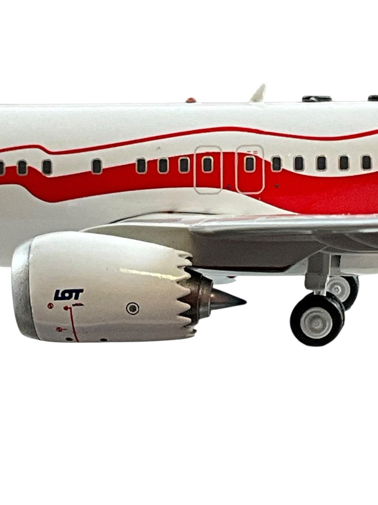 1/200 INFLIGHT200 (IF737MAXLOT02) BOEING B737MAX8 (SP-LVD) LOT POLISH AIRLINES "PROUD of POLAND'S INDEPENDENCE" Livery 2018 (LIMITED EDITION) 2024 Release