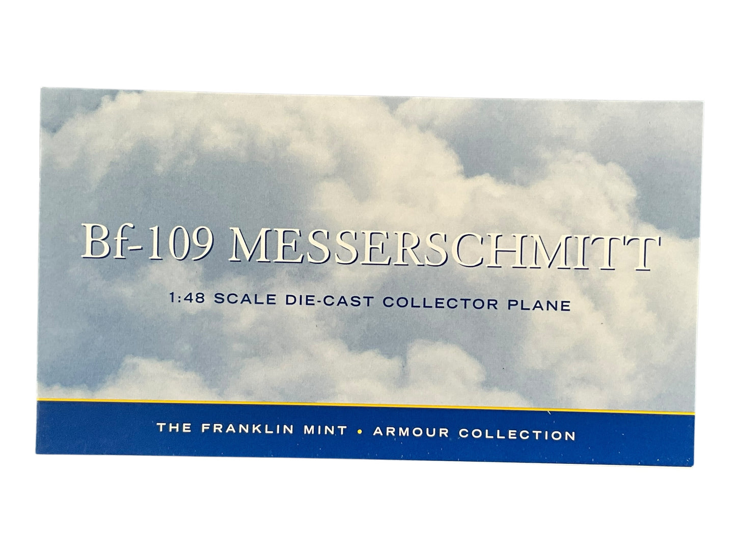 1/48 Franklin Mint/Armour (B11E215) Messerschmitt Bf109G flown by Gunther Rall "Black 13" III/JG 52, WWII Reichs Luftwaffe (Limited Edition)