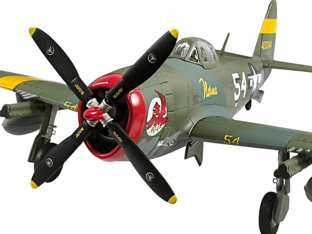1/48 Armour/Franklin Mint (98145) Republic P47D Thunderbolt (54 + 420344) "Norma" WWII 65FS 57FG U.S.A.A.F. (Limited Edition)