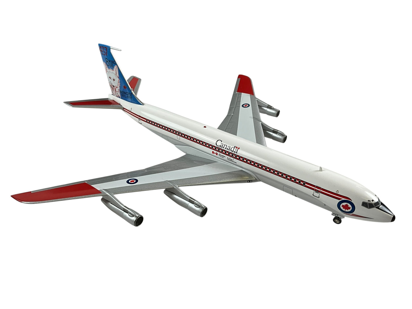 1/200 INFLIGHT200 (IF-70048) BOEING (B707-347C) CC-137 437(T) "Husky" Sqn CANADIAN ARMED FORCES 1970-1997 (Limited Edition #152 of Only 240)